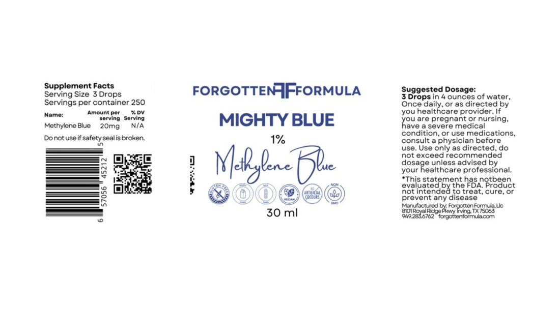 Methylene Blue : A Powerful Health and Wellness - Pure Nutrition