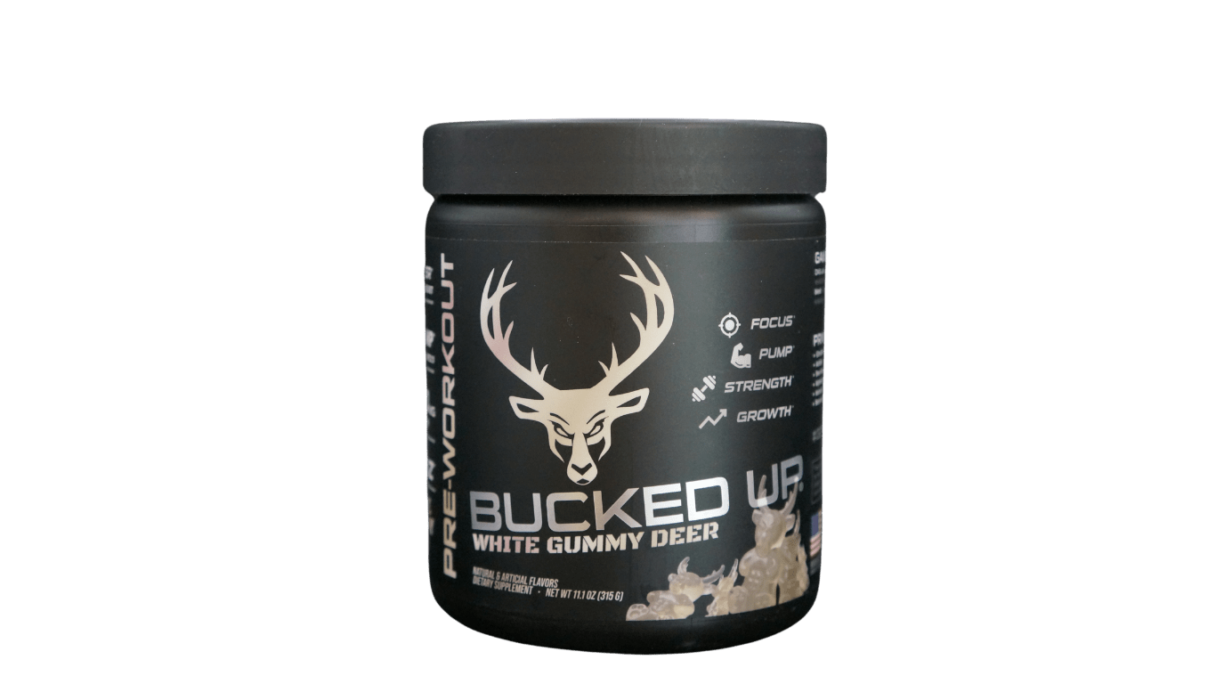 BUCKED UP WHITE GUMMY DEER - Pure Nutrition
